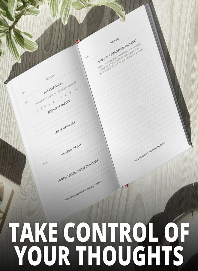 CATCHYOURDREAMS Mind Of A Champion - Self-Mastery & Mindfulness Journal for Men: Daily Guided Prompts for Goal Setting, Productivity, Gratitude, and Personal Growth - Ultimate Men’s Goal Planner & Inspirational Diary - Image 3